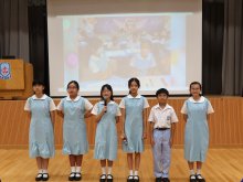 S.1 class representatives share about the first month in their campus lives and feelings
