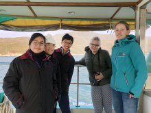宣基學生與荷蘭同學一同到西貢地質公園考察