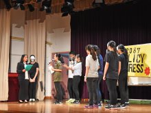 Inter-class drama competition–the Best Performance (Junior form:3R)