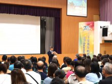 Principal Mr. HO Chun-yan shares ideas for cultivating students