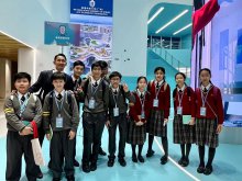 Students visiting The Hong Kong University of Science and Technology (Guangzhou)