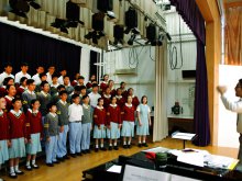 Photo of choir practice