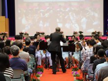 Music performance by Symphony Orchestra