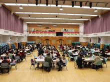 The Gospel Banquet, where teachers and students enjoyed their lunch together